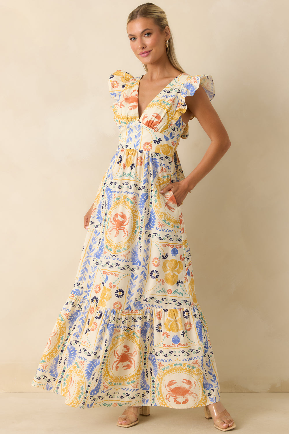 Colorful-Patchwork-Maxi-Dress