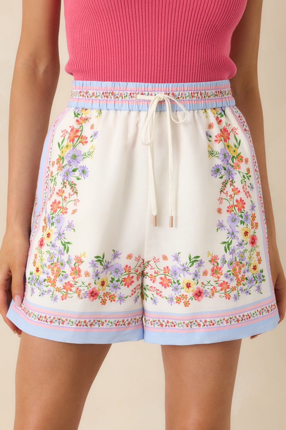 Detailed-Look-At-Floral-Print-And-Border-Trim