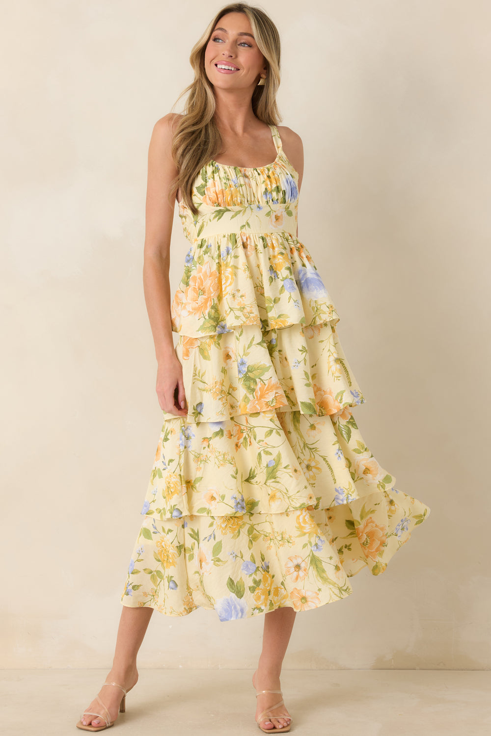 Floral-Breezy-Tiered-Maxi-Dress