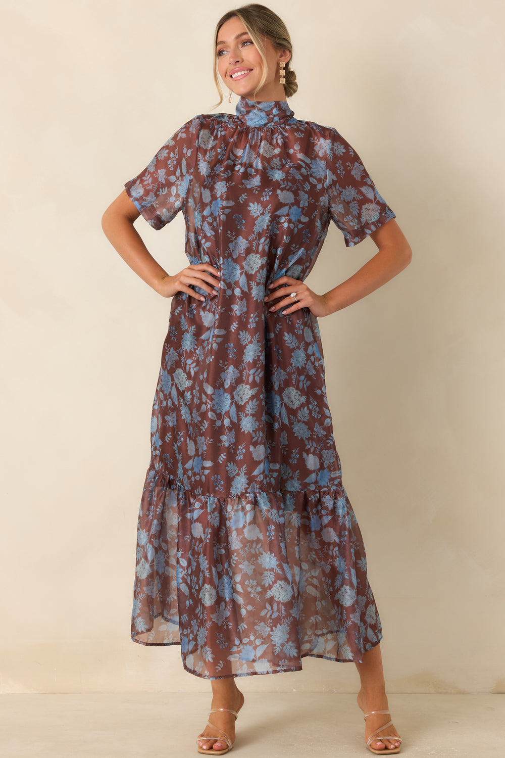 Floral-Sheer-Overlay-Layered-Max-Dress