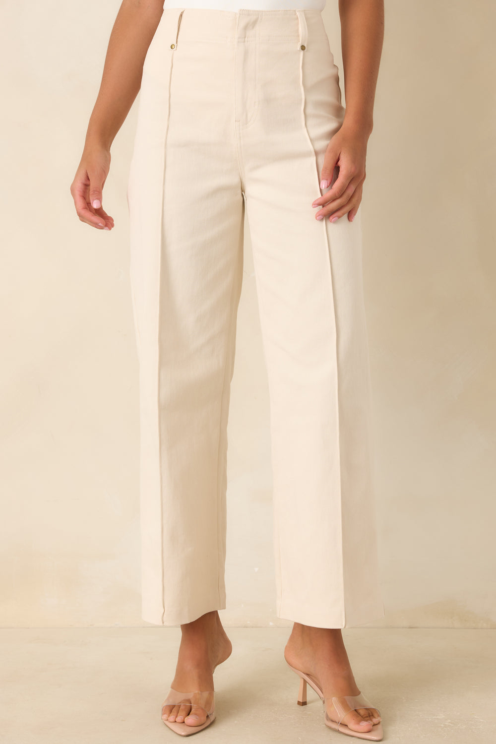 Ivory-Cropped-Pants-Front-Pleats-Waistband