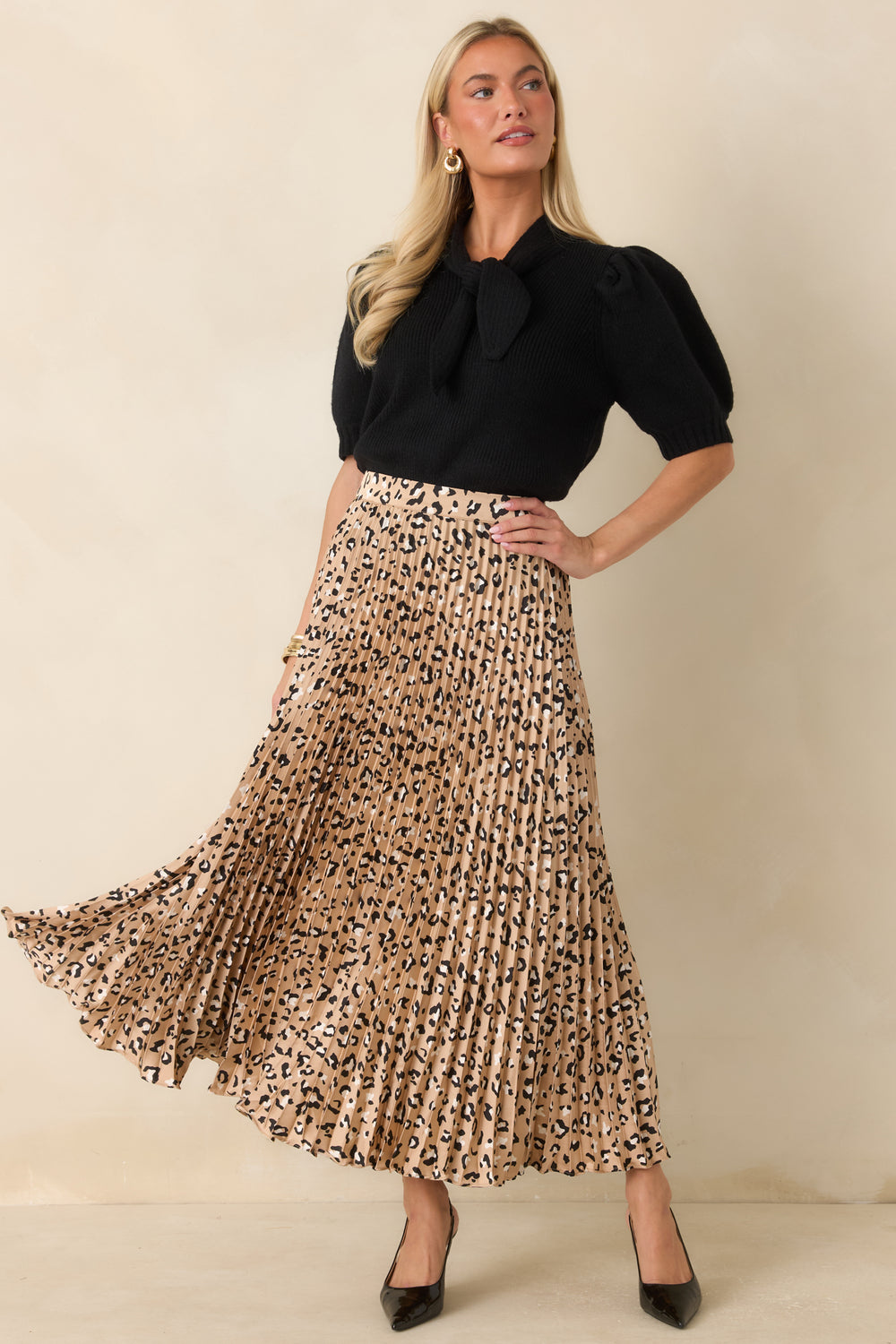 Ribbed-Sweater-Top-Puff-Sleeve-Style