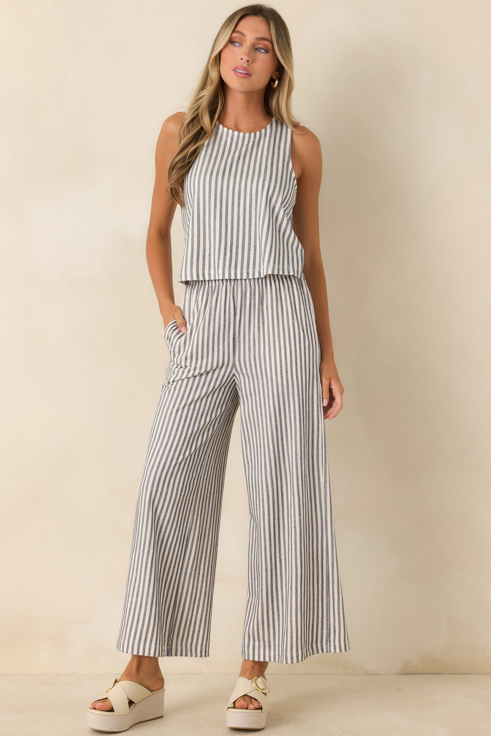 Soft-Knit-Sleeveless-Top-With-Vertical-Stripes