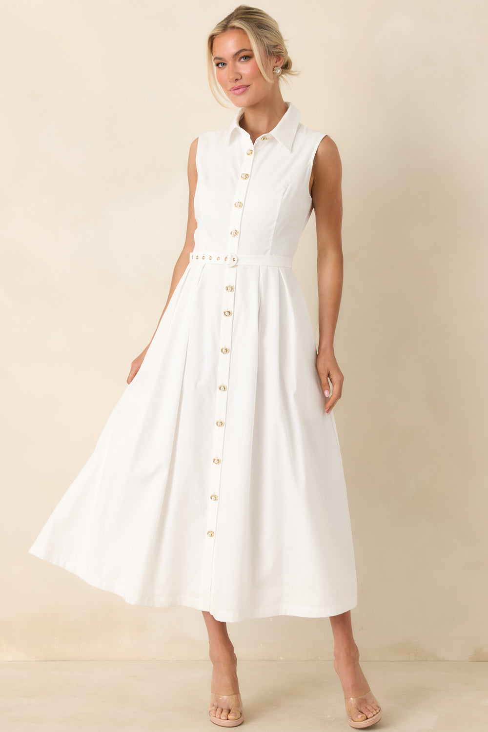 White-Cotton-Maxi-Dress-With-Sleeveless-Structured-Bodice